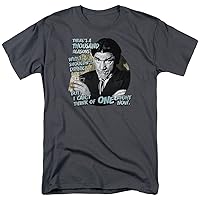 Three Stooges T-Shirt Shemp Reasons to Drink Charcoal Tee