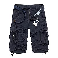 Men's Cargo Short Casual Cotton Shorts Work Short for Outdoor Short Stocking Gift Boy