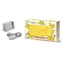 3DS XL Bundle: Nintendo New 3DS XL - Pikachu Yellow Edition and Tomee AC Adapter