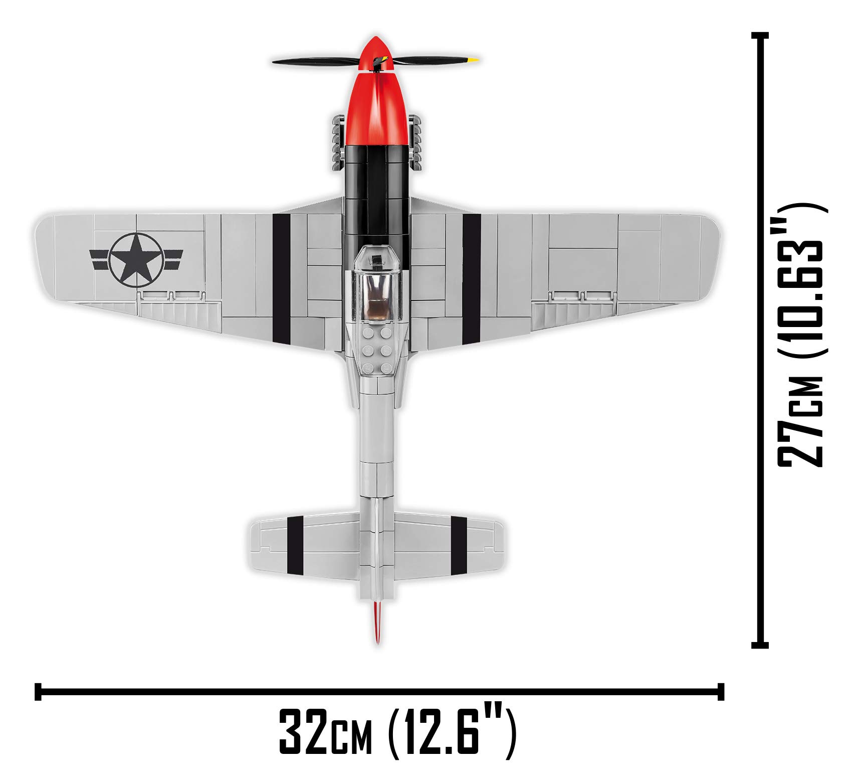 COBI TOP Gun: Maverick Mustang P-51D