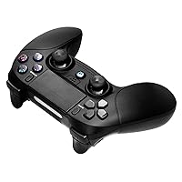 NC PS4 Controller Game Handle is Suitable for Bluetooth Wireless Controller with Touch led and Headset Black