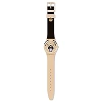 Swatch Unisex Adult Analogue Swiss Quartz Movement Watch with Silicone Strap GT109