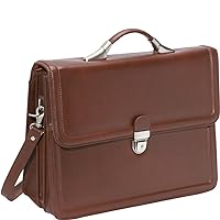Savvy Leather Executive Briefcase (#2840-024)