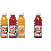 100% Juice Variety Pack, Fruit Medley, Apple Juice and Orange Juice (24 Count)