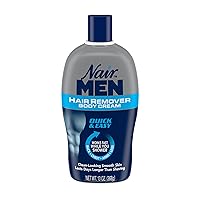 Men Hair Remover Body Cream, Body Hair Remover for Men, 13 Oz Bottle