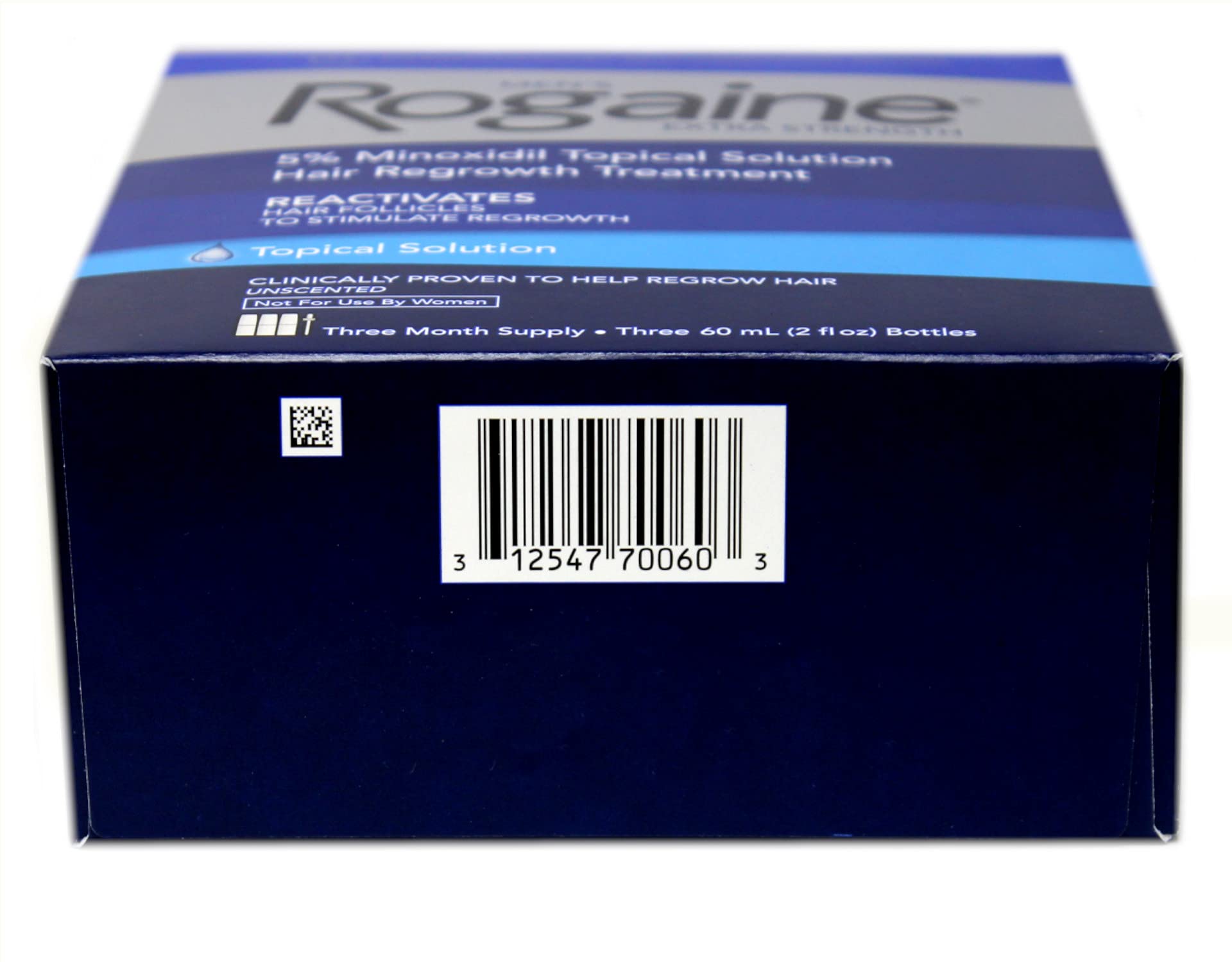 Men's Rogaine Hair Regrowth Treatment, Extra Strength - 3 Month Supply