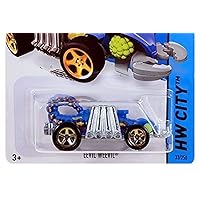 Hot Wheels, 2015 HW City, Eevil Weevil [Blue] Die-Cast Vehicle #33/250