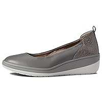 Vionic Jacey Women's Slip-on Wedge Shoe Charcoal - 8.5 Medium