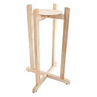 Floor Wood Stand Natural Varnish, 27