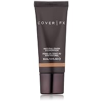 Cover FX Natural Finish Foundation: Water-based Foundation that Delivers 12-hour Coverage and Natural, Second-Skin Finish with Powerful Antioxidant Protection - N110, 1 Fl Oz
