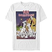 Disney Big & Tall 101 Dalmations VHS Cover Men's Tops Short Sleeve Tee Shirt