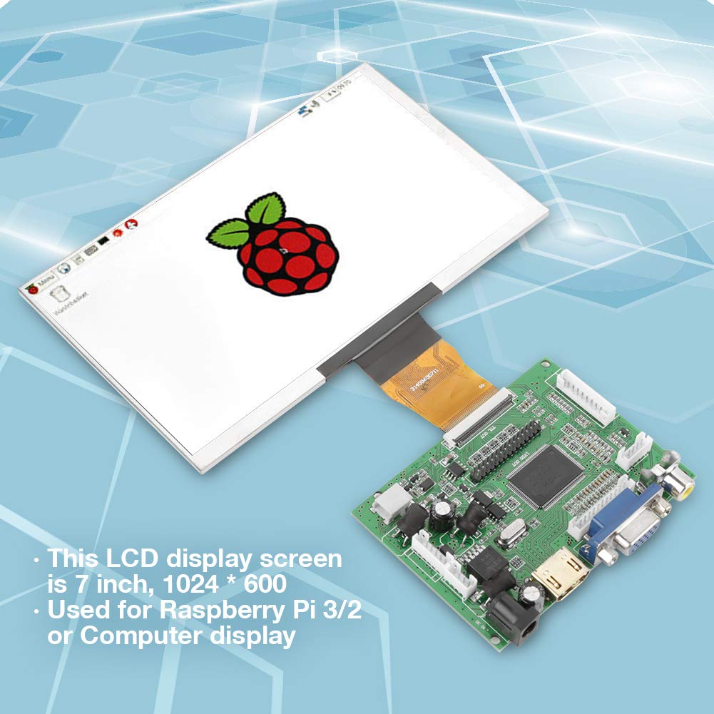 Mua Inch 1024 x 600 HDMI VGA Monitor Screen LCD TFT Display Kit with Driver  Board Monitor for Raspberry Pi 3/2, Support Plug and Play Function trên  Amazon Mỹ chính hãng 2023 Giaonhan247
