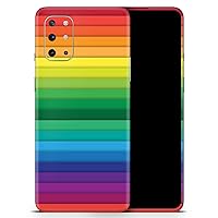 Rainbow Striped Full-Body Cover Wrap Decal Skin-Kit Compatible with The OnePlus 8T