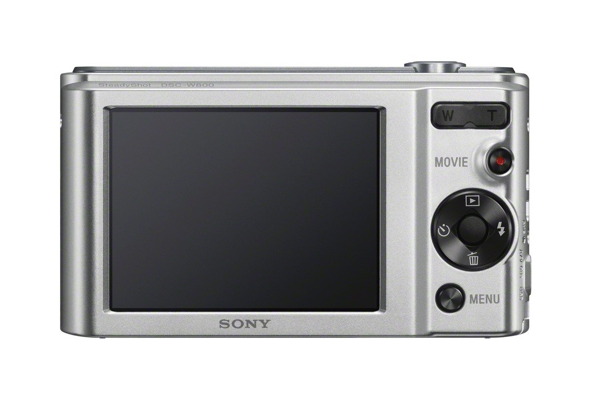 Sony (DSCW800) 20.1 MP Digital Camera (Silver)