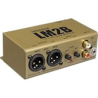 LM2B 2-Channel Unbalanced to Balanced Line Level Converter, 20Hz-20kHz Frequency Response, 100Ohms Balanced Output Impedance