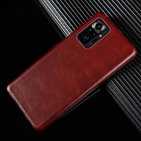 Hand Made Genuine Leather Cases for Samsung Galaxy S23 S23Plus S23 Ultra 5G Aesthetic Phone Cover Coque Capa,Wine Red 13,for Galaxy S23 Ultra