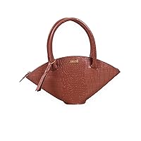 Genuine Croco Leather Ladies Designer Handbag, Leather Woman Handbag, Leather Purse, Handmade Leather Bag For Gift, Best Gift For Mom