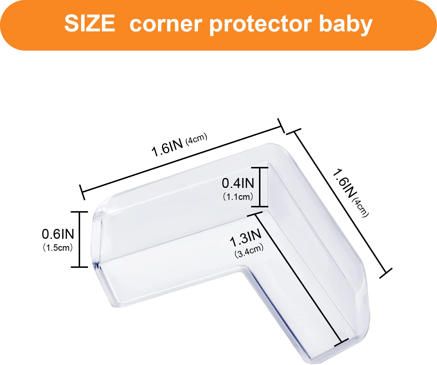 HOMREALM Baby Proofing,16 Pack Corner Protector Baby,Corner Protectors Baby  Safety Baby Proof Bumper & Cushion to Cover Sharp Furniture & Table Edges