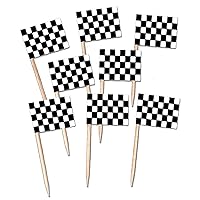 Beistle Checkered Flag Party Picks