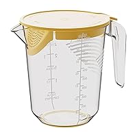 Measuring Cup, Multipurpose Kitchen Handle Measuring Beaker, Easy To Read Cooking Baking Jug, Temperature Resistant Baking Measurement Tool And Kitchen Accessories For Flour, Sugar, Cooking