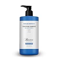 Baxter of California Daily Fortifying Shampoo for Men | All Hair Types| Cleanses and Strengthens | Fresh Mint Scent | Father's Day Gift Guide