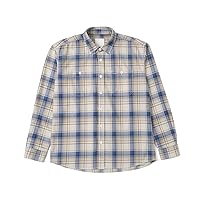 Spring 220gsm Flannel Fabric Plaid Casual Shirt Soft Comfortable Warm Wooly Feel Shirts
