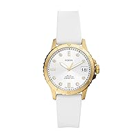 Fossil Women's Dive-Inspired Sports Watch with Stainless Steel, Ceramic, or Silicone Band
