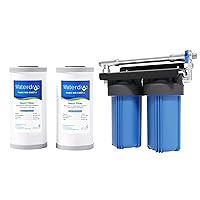 Waterdrop Spotless Car Wash System with Resin and Car Wash Water Filter, Deionized Water System, Spot Free, Works for All Vehicles, RV, Motorcycles, Windows, Boats, Planes and More.