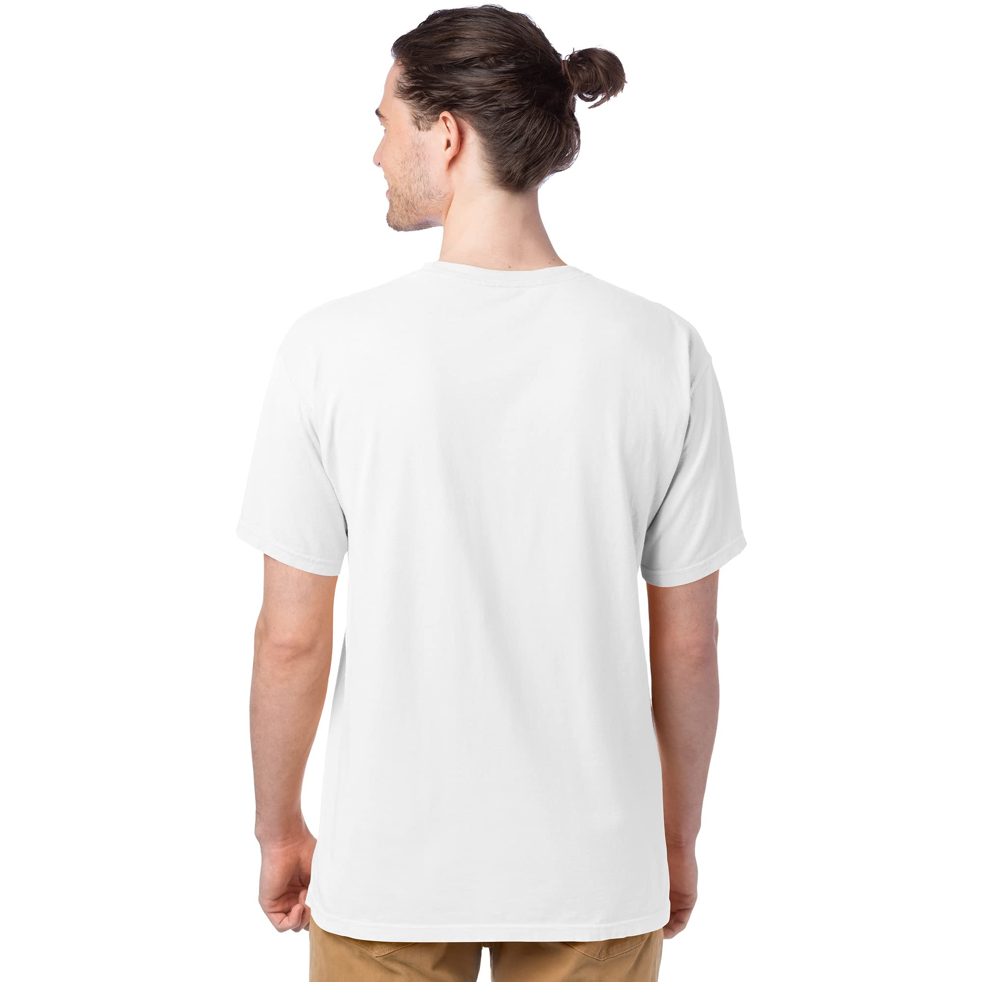 Hanes Originals Garment Dyed T-Shirt, 100% Cotton Men, Vintage Washed Tee