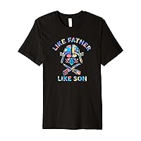 Star Wars Darth Vader Father's Day Like Father Like Son Premium T-Shirt