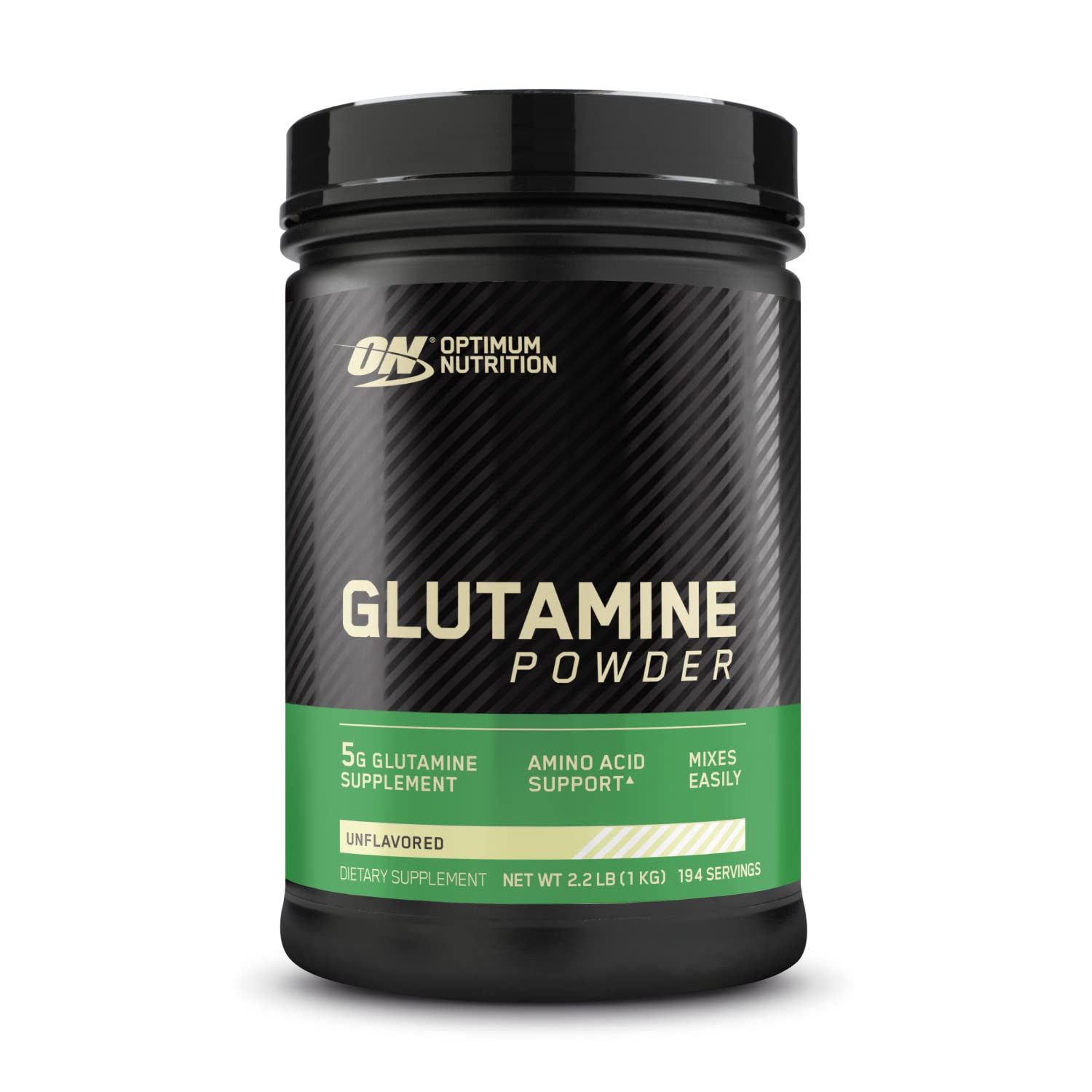 Optimum Nutrition L-Glutamine Muscle Recovery Powder, 1000 Gram, 194 Servings (Pack of 1)