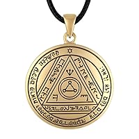 Bronze Sixth Pentacle of the Sun Talisman for Subterfuge