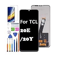 Screen Replacement for TCL 20E / 20Y 6125F 6125D 6125H 6156D LCD Display Touch Digitizer Assembly + Tools
