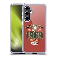 Head Case Designs Officially Licensed Peanuts Snoopy Guitar 1969 Woodstock 50th Soft Gel Case Compatible with Samsung Galaxy S24+ 5G and Compatible with MagSafe Accessories