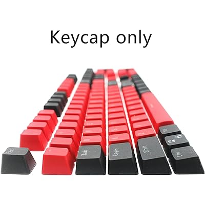 Meideli 104Pcs Gaming Keyboard Caps, Universal Keycaps for Mechanical  Keyboard, ABS Backlight Wear-Resistant Key Caps Replacement Keyboard  Accessories