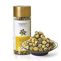 Chrysanthemum Tea 3.5oz / 100g Premium Dried Fetal Chrysanthemum Flower Tea - Tai Ju Herbal Tea Loose Leaf - Bottled