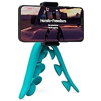 Tenikle® 360° - Flexible Tripod for Phone Camera GoPro, As Seen on Shark Tank, Bendable Suction Cup Camera & Phone Mount, Phone Holder for Car, Compatible w/iPhone & Android (Teal)