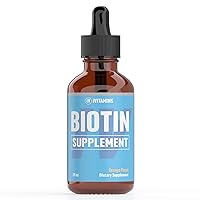 Biotin Supplement | Biotin Vitamins | Biotin for Hair | Liquid Biotin | Biotin for Hair Growth | Biotin Hair Growth Vitamins | Biotin Hair Growth | Biotin Liquid | Biotin Drops | 1 fl oz