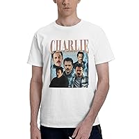 Shirt Mens Short Sleeve Crewneck T-Shirts Causal Streetwear Hip Hop Tee Tshirts