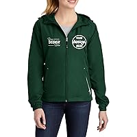 INK STITCH Women Lst76 Custom Design Your Own Embroidery Logo Texts Colorblock Full Zip Up Wind Jackets