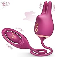 Sex Toys Rabbit Vibrator for Women - BOMBEX Original 3in1 Rabbit Sex Toy,Julie Rabbit Vibrators,Adult Toys Female Sex Toy for Couples,Nipple Toys,Clit Anal Stimulator Juguetes Sexuales