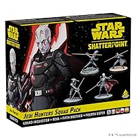 Star Wars Shatterpoint Jedi Hunters Squad Pack | Tabletop Miniatures Game | Strategy Game for Kids and Adults | Ages 14+ | 2 Players | Avg. Playtime 90 Minutes | Made