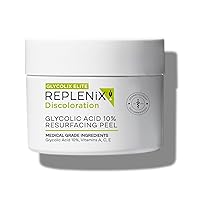 Replenix Glycolic Acid Resurfacing Skin Peel, Medical-Grade Facial Peeling Pads for Discoloration & Acne (60 ct.)