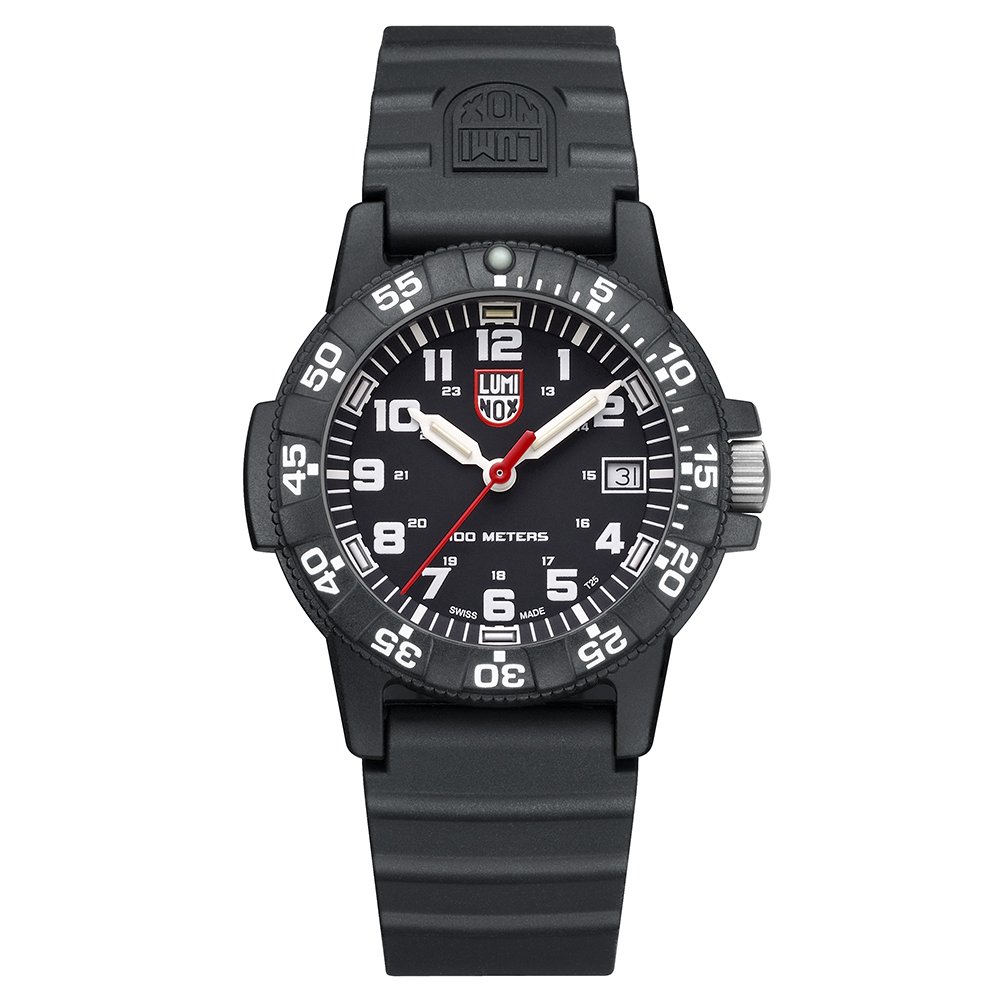 Luminox Navy Seal Watch for Men and Women Black (XS.0301/0300 Series): 100 Meter Water Resistant + Light Weight Case + Hardened Mineral Glas