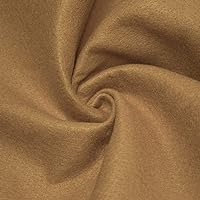 AK TRADING CO. 72-Inch Wide 1/16” Thick Acrylic Felt Fabric for Arts & Crafts, Cushion and Padding, Sewing Projects, Kids School Projects, DIY Projects & More. - Light Camel, 1 Yard