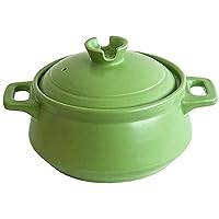 Kitchen Pot Clay Casserole Pot Terracotta Stew Pot Ceramic Casserole Clay Cooking Pot - Smooth Glaze, Non-Stick Pan, Easy to Clean (Size : 3.5L) (Size : 3.5L)