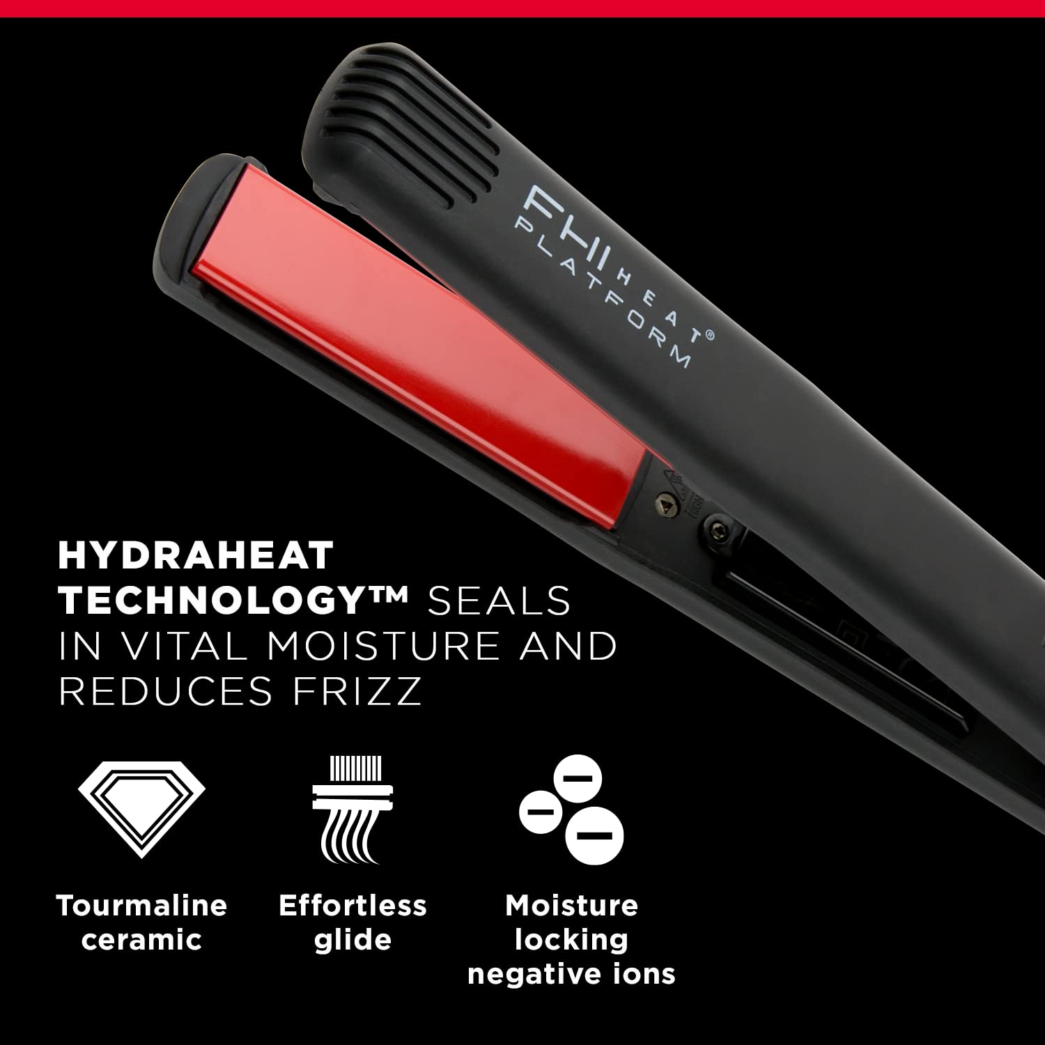 FHI HEAT Platform Pro Styling Tourmaline Hair Straightener for All Hair Types