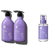 Luseta Biotin Shampoo & Conditioner Set (16.9 oz each) and Biotin Hair Oil (3.38 oz) Bundle