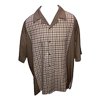 Big and Tall Linen Like Casual Shirts Patterned