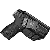 Amberide IWB KYDEX Holster Fit: Smith & Wesson M&P Shield Plus / M2.0 / M1.0-9mm/.40 S&W - 3.1